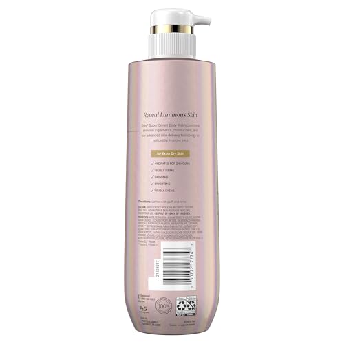 Olay Super Serum Body Wash 18.5 fl oz - Hydrating Cleanser for Extra Dry Skin