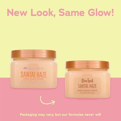 Tree Hut Santal Haze Shea Sugar Body Scrub 18 oz, Exfoliating & Hydrating