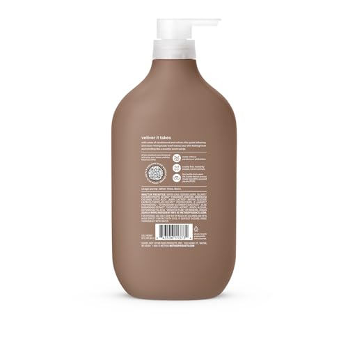 Method Body Wash Sandalwood + Vetiver 28 oz, Refreshing Shower Gel