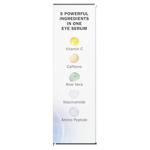Olay Super Eye Serum - Vitamin C, Caffeine & Niacinamide Anti-Aging Eye Serum for Dark Circles & Fine Lines 0.45 oz