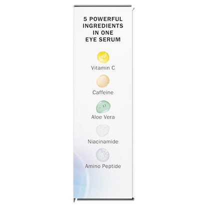 Olay Super Eye Serum - Vitamin C, Caffeine & Niacinamide Anti-Aging Eye Serum for Dark Circles & Fine Lines 0.45 oz