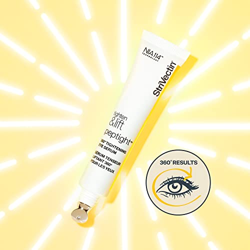 StriVectin Peptight 360° Tightening Eye Serum (1 fl. oz) - Advanced Peptides for Wrinkles, Eye Bags & Sagging Lids