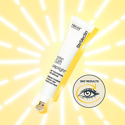 StriVectin Peptight 360° Tightening Eye Serum (1 fl. oz) - Advanced Peptides for Wrinkles, Eye Bags & Sagging Lids