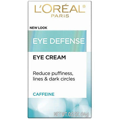 L’Oreal Paris Dermo-Expertise Eye Defense - Caffeine & Hyaluronic Acid Eye Gel-Cream (0.5 oz)