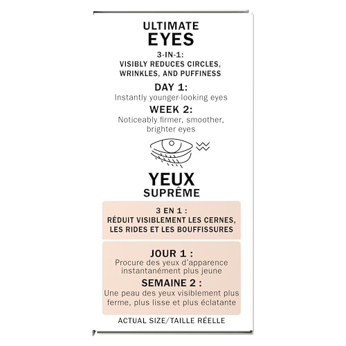 Olay Eyes Ultimate Eye Cream (13 ml / 0.4 fl oz) - 3-in-1 Treatment for Dark Circles, Wrinkles & Puffiness