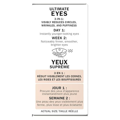 Olay Eyes Ultimate Eye Cream (13 ml / 0.4 fl oz) - 3-in-1 Treatment for Dark Circles, Wrinkles & Puffiness
