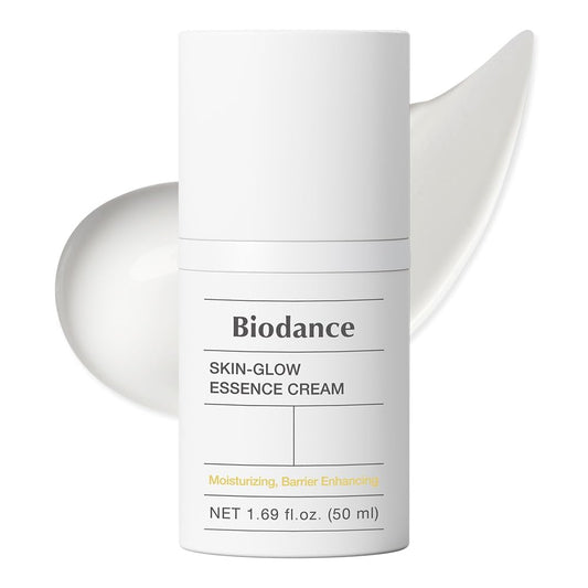BIODANCE Skin-Glow Essence Cream, Moisturizing, Hydrating, Anti-Aging, Daily Facial Moisturizer with Hyaluronic Acid, Ceramide, Korean Skin Care - 1.69 fl.oz, 50ml