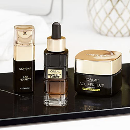 L'Oreal Paris Age Perfect Cell Renewal Eye Cream (0.5 fl oz) - Advanced Anti-Aging Treatment for Dark Circles & Puffiness