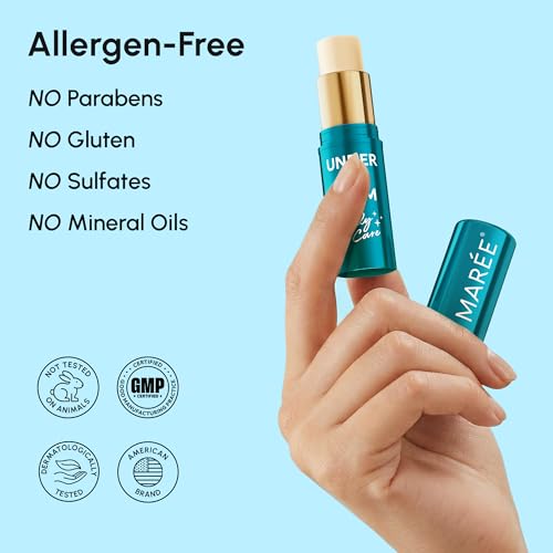 MAREE Under Eye Balm Stick with Retinol & Ceramide Complex (Pack of 2) - Targeted Anti-Aging & Hydrating Facial Moisturizer Stick