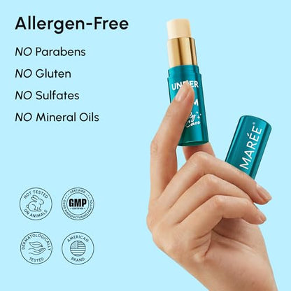 MAREE Under Eye Balm Stick with Retinol & Ceramide Complex (Pack of 2) - Targeted Anti-Aging & Hydrating Facial Moisturizer Stick