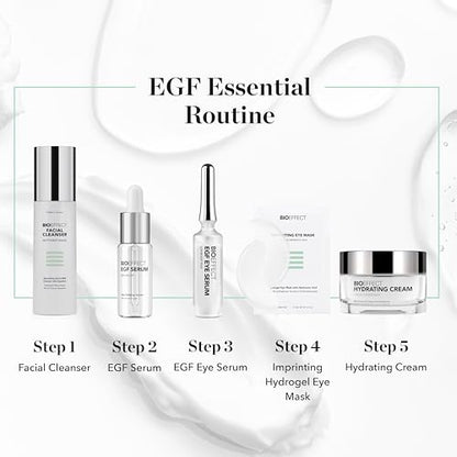 BIOEFFECT EGF Eye Serum (6mL) - Age-Defying Under Eye Treatment with De-Puffing Rollerball & Barley EGF