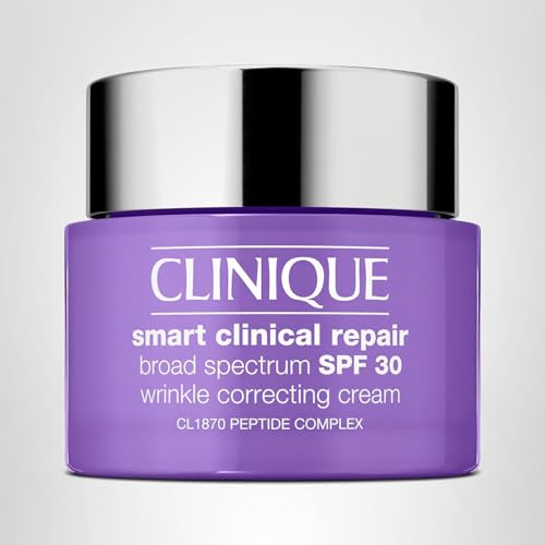 Clinique Smart Clinical Repair Broad Spectrum SPF 30 Wrinkle Correcting Cream (75ml / 2.5 Fl Oz) - Triple-Action Protecting & Repairing Moisturizer