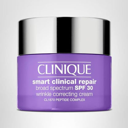 Clinique Smart Clinical Repair Broad Spectrum SPF 30 (Mini / Travel Size - 15ml) - Protective & Repairing Day Cream with Peptides