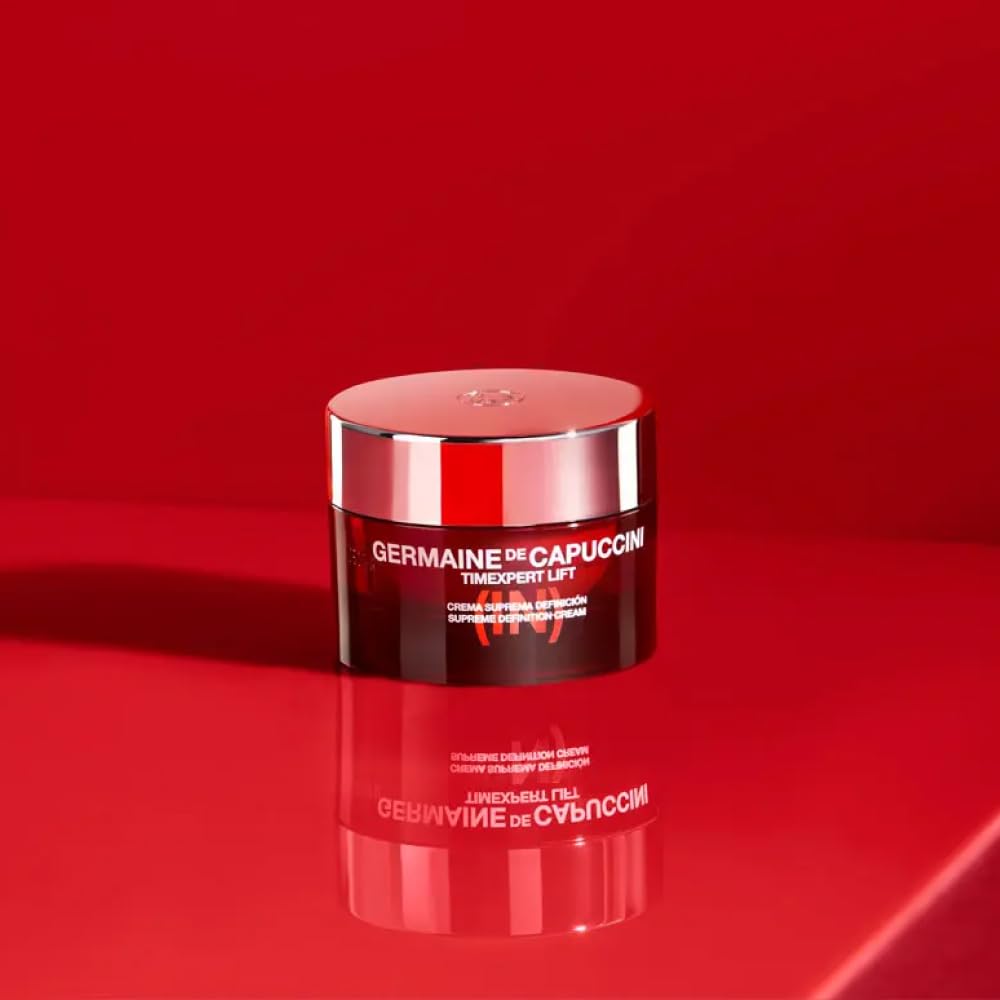 Germaine de Capuccini - Anti-Aging Firming Face Cream - Timexpert Lift (IN) Supreme Definition - Hydrating Moisturizer to Lift and Tighten Skin - V-MATRIX (Oligosaccharides + Peptides) - 1.7 Fl Oz