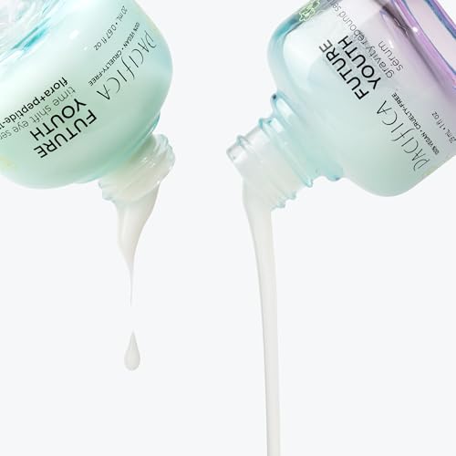 Pacifica Future Youth Time Shift Eye Serum - Lifting & Firming Peptide Treatment for Fine Lines & Dark Circles (0.5 fl. oz)