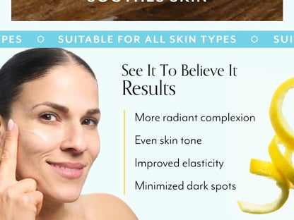 Bliss Bright Idea Vitamin C Eye Cream - Brightening Anti-Aging Eye Cream with Tri-Peptide & Licorice Root 0.5 oz