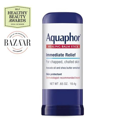 Aquaphor Healing Balm Stick Skin Protectant with Avocado Oil & Shea Butter 0.65 oz
