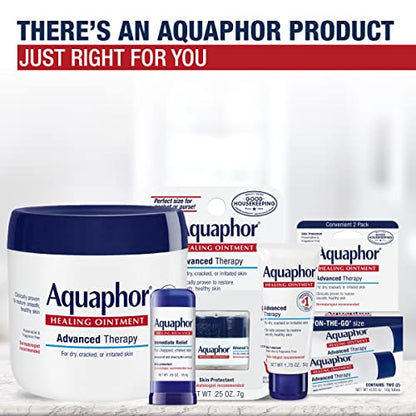 Aquaphor Healing Balm Stick Skin Protectant with Avocado Oil & Shea Butter 0.65 oz