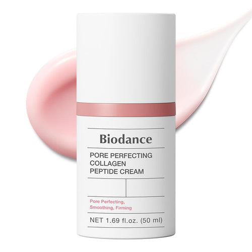 BIODANCE Pore Perfecting Collagen Peptide Cream, Hydrating, Plumping, Pore Care, Firming Facial Moisturizer, Korean Skin Care, Mothers Day Gifts - 1.69 fl. oz.