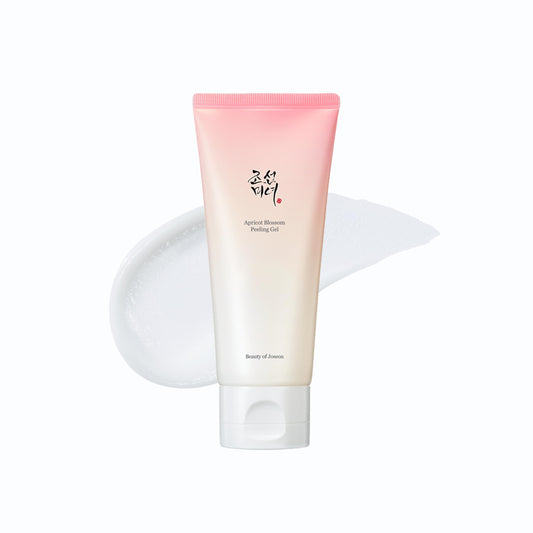 Beauty of Joseon Apricot Blossom Peeling Gel Soft Exfoliating Face and Body Scrub Dead Skin Cells Remover for All Skin Types, Korean Skincare for Men Women, 100ml, 3.38 fl.oz