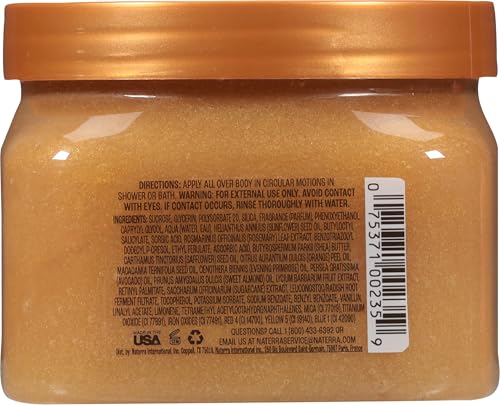 Tree Hut Golden Vanilla Shea Sugar Body Scrub 18 oz, Exfoliating & Hydrating