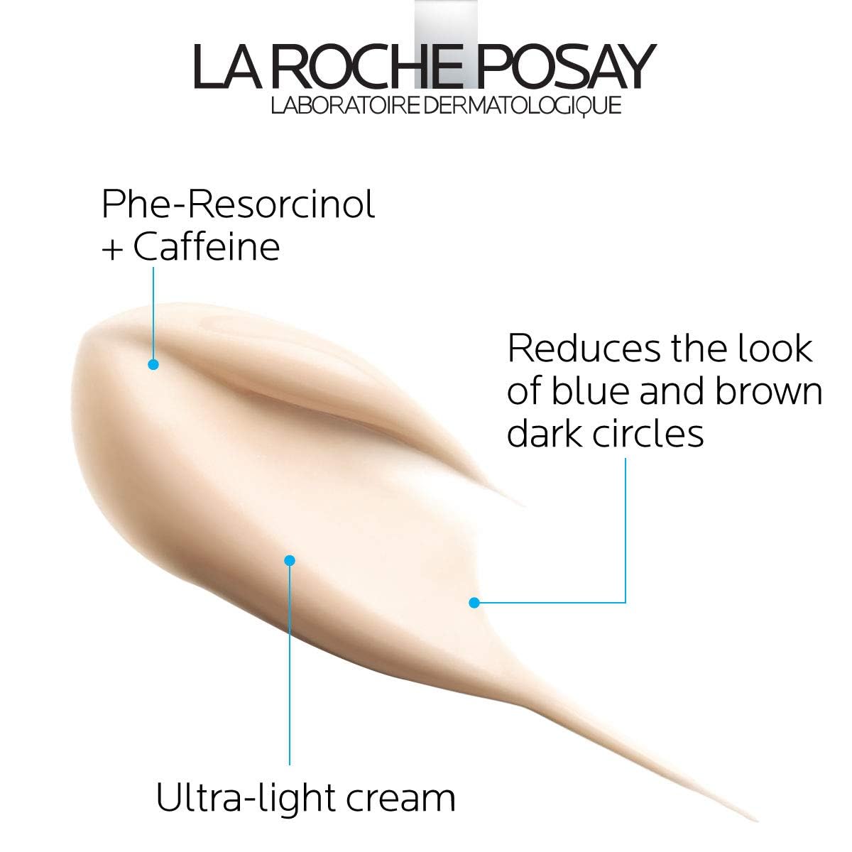 La Roche-Posay Pigmentclar Dark Circles Eye Cream (15ml / 0.5 fl. oz.) - Targeted Brightening Treatment with Caffeine & Light-Reflecting Pigments