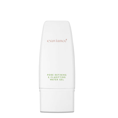 EXUVIANCE Pore Refining & Clarifying Water Gel, Mattifying Face Moisturizer for Oily and Acne-Prone Skin with Salicylic Acid, AHA/PHA Blend, Mandelic Acid, Non-comedogenic, Mineral oils-free, 1.7 oz