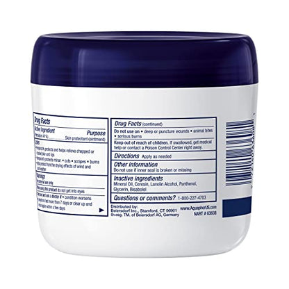 Aquaphor Healing Ointment Advanced Therapy Skin Protectant 14 oz Jar
