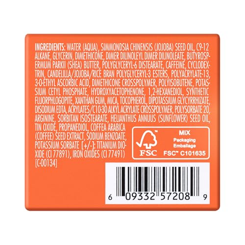 e.l.f. SKIN Bright + Brew-tiful Eye Cream Mini - Travel Size Caffeine Eye Treatment for Dark Circles & Puffiness (Vegan & Cruelty-Free)