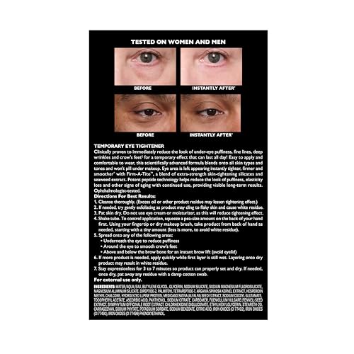 Peter Thomas Roth Instant FIRMx Eye Temporary Eye Tightener - 30ml - Easy-Wear Formula for Instant Eye Lift