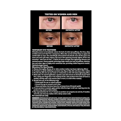 Peter Thomas Roth Instant FIRMx Eye Temporary Eye Tightener - 30ml - Easy-Wear Formula for Instant Eye Lift