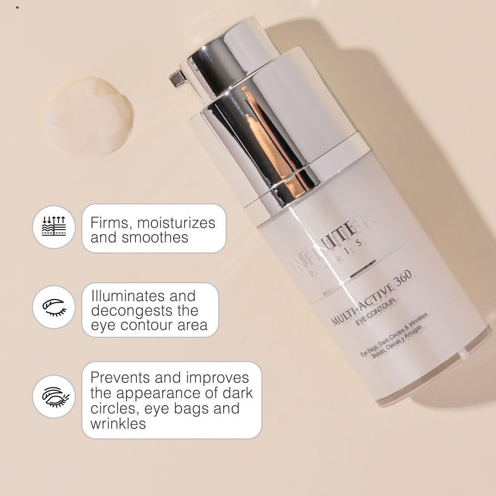 Infinitek Paris Multi-Active Collagen Eye Cream - Anti-Aging & Dark Circles (15ml)