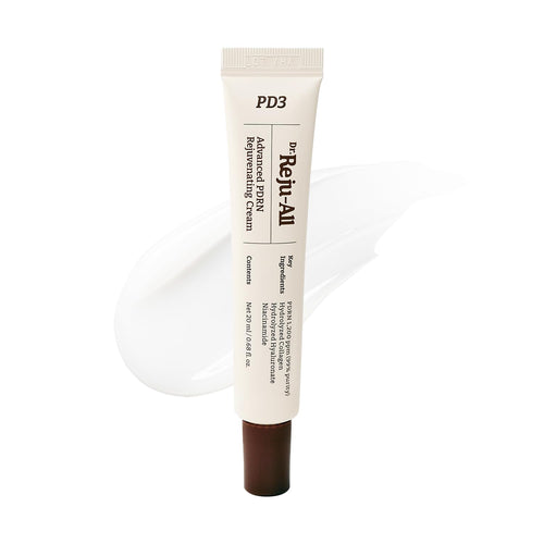 Dr.Reju-All PDRN Rejuvenating Cream - Rejuall PDRN Face Moisturizer - Optimal 1200ppm for Glass Skin & Plumping - Korean Pharmacy Anti-Aging Skin Care Face Cream - 0.7 Fl Oz