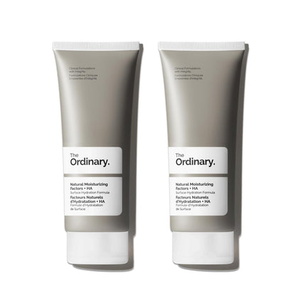 The Ordinary Natural Moisturizing Factors + Hyaluronic Acid, Lightweight Hydrator for Skin Barrier Support & Hydration, 3.4 Fl Oz (Pack of 2)
