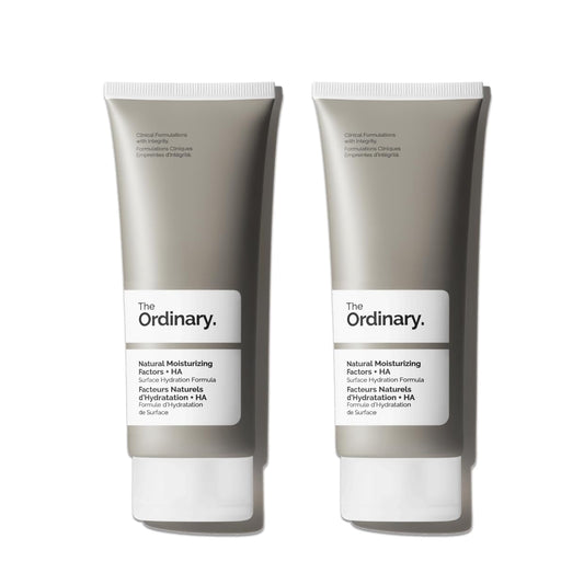 The Ordinary Natural Moisturizing Factors + Hyaluronic Acid, Lightweight Hydrator for Skin Barrier Support & Hydration, 3.4 Fl Oz (Pack of 2)