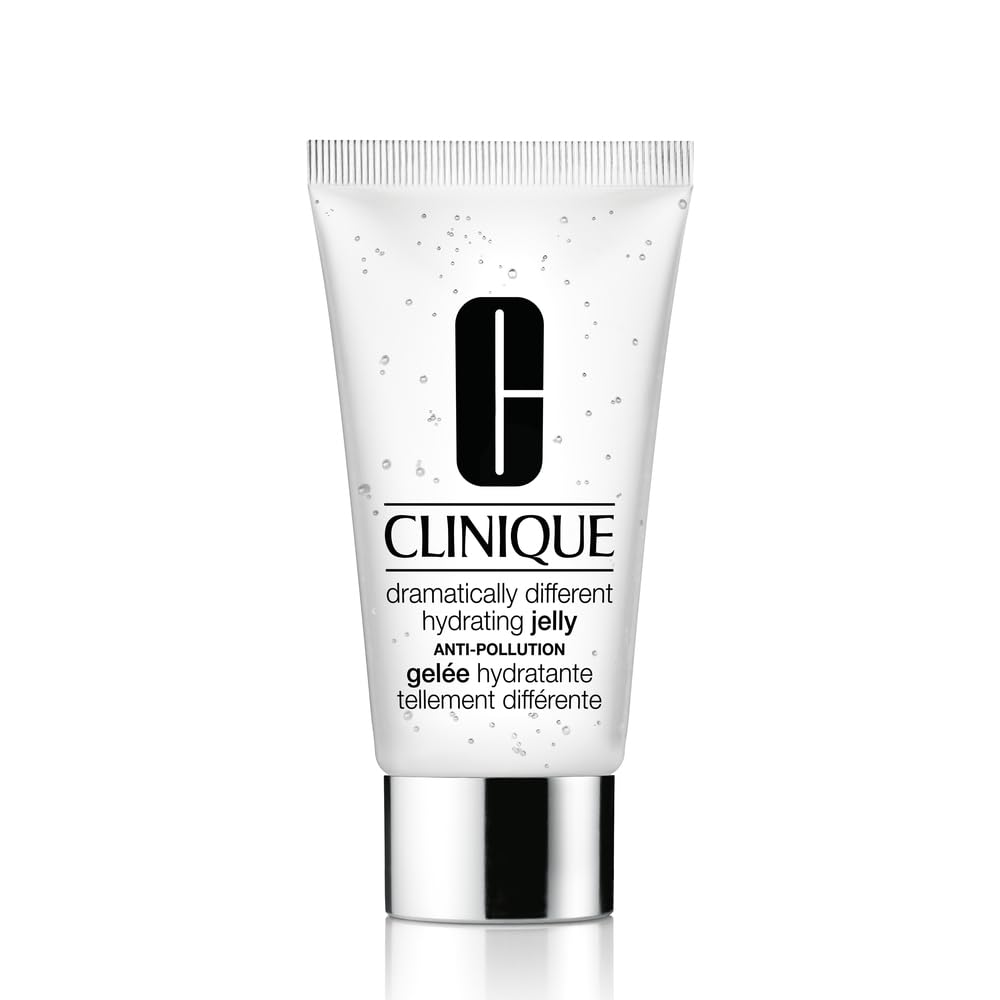 Clinique 3-Step Dramatically Different Hydrating Jelly Face Moisturizer With Hyaluronic Acid For All Skin Types, 1.7 Fl Oz