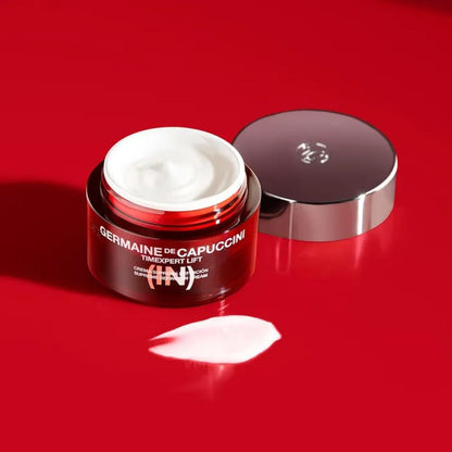 Germaine de Capuccini - Anti-Aging Firming Face Cream - Timexpert Lift (IN) Supreme Definition - Hydrating Moisturizer to Lift and Tighten Skin - V-MATRIX (Oligosaccharides + Peptides) - 1.7 Fl Oz