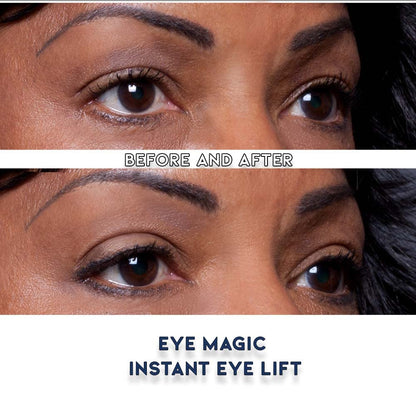 Premium Eye Lift Strips - Instant Eyelid Lift Tape for Droopy, Sagging & Hooded Eyelids, Transparent Hypoallergenic (80 Count, S/M)