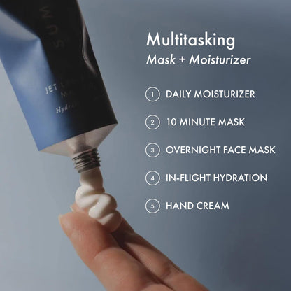 Summer Fridays Jet Lag Mask - Hydrating Face Moisturizer + Mask - Enriched with Hyaluronic Acid, Niacinamide, Glycerin + Antioxidants Helps Nourish Skin for a Renewed + Radiant Complexion (2.25 Oz)
