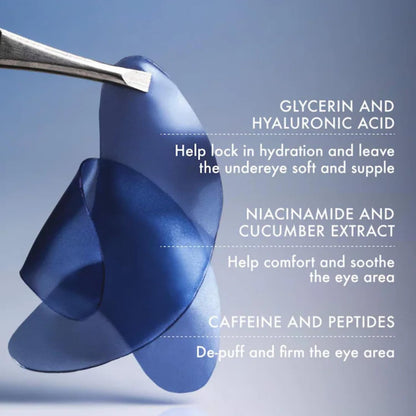Summer Fridays Jet Lag Under Eye Patches - Hydrating & Depuffing (6 Pairs)