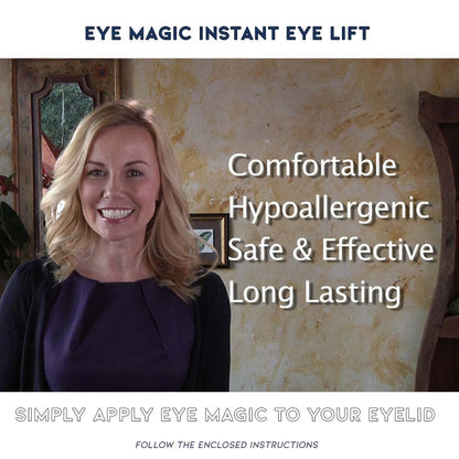 Eye Magic Premium Instant Eyelid Lift Refill (L/XL) - Invisible Eyelid Lift Strips for Droopy, Hooded Eyelids