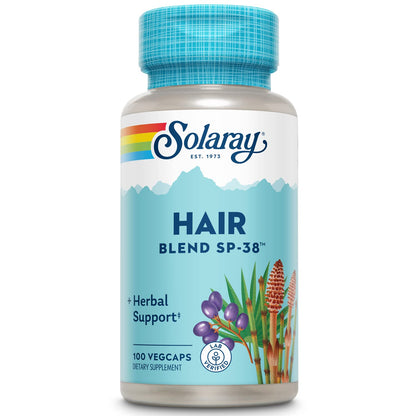 SOLARAY Hair Blend SP-38 - Herbal Hair Support - 100 VegCaps