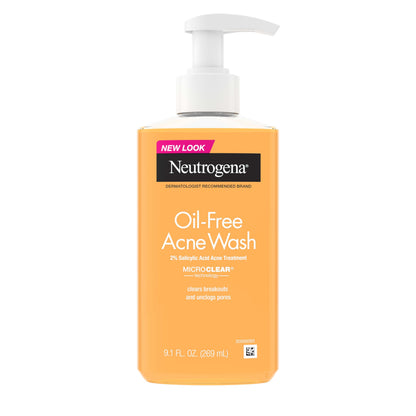 Neutrogena Oil-Free Acne Face Wash - 9.1 fl. oz