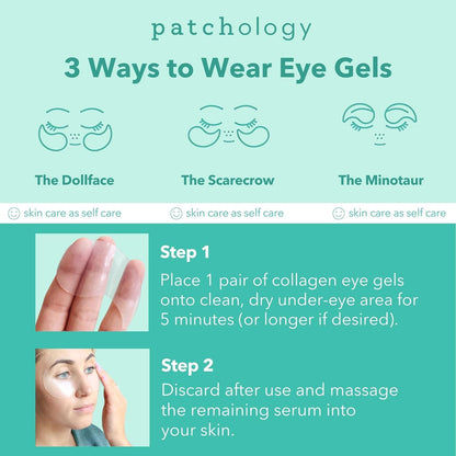 Patchology FlashPatch Rejuvenating Eye Gels - 30 Pairs (60 Patches)