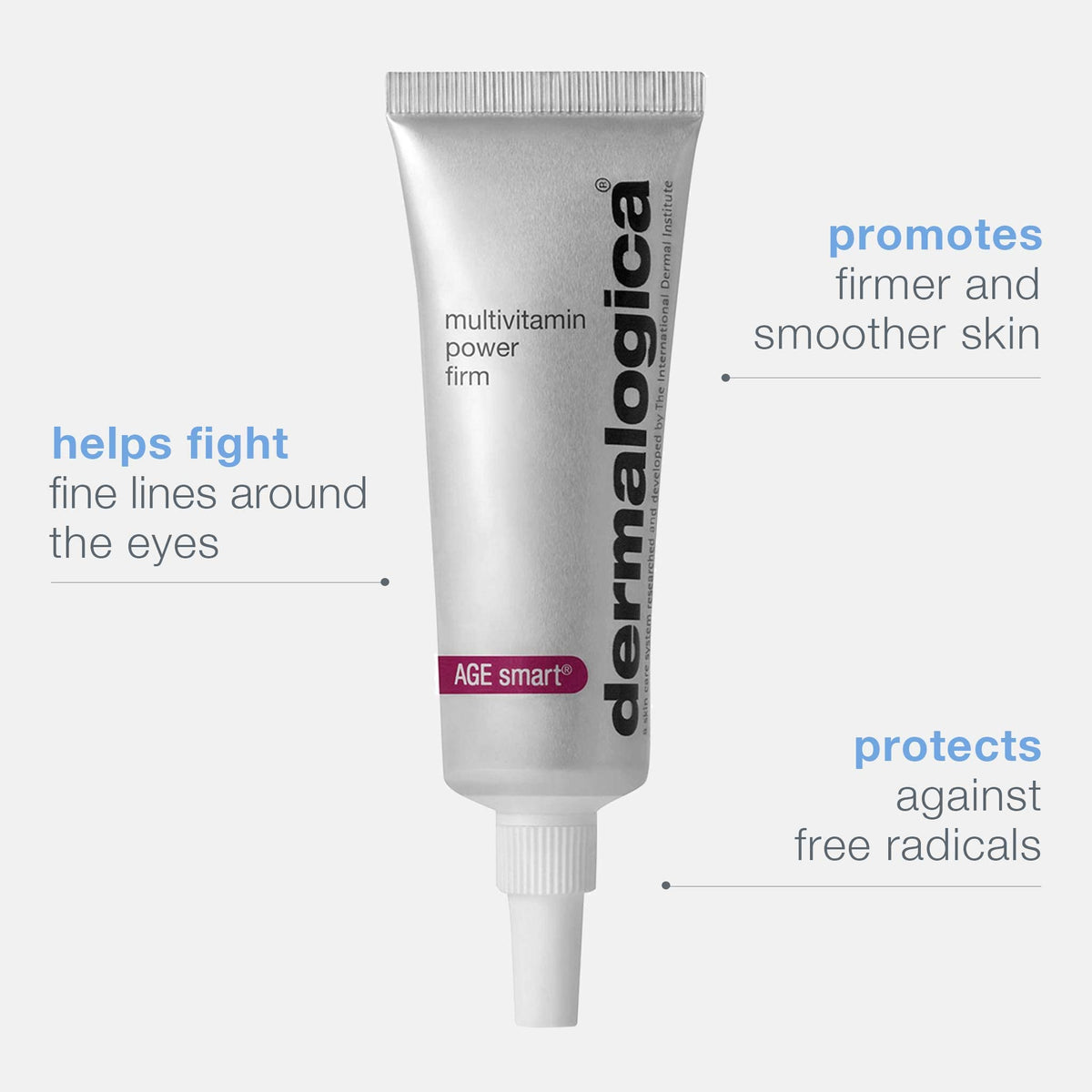 Dermalogica Multivitamin Power Firm (0.5 Oz) - Professional Anti-Aging Eye Treatment with Antioxidant Vitamins A, C, & E