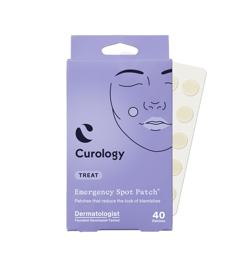 Curology Emergency Spot Pimple Patches for Face, Hydrocolloid Pimple Patches Fast-Acting, 40 Count
