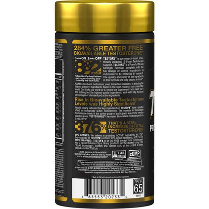ALLMAX Nutrition TESTOFX Xtreme Testosterone Booster for Men - Tribulus, Ashwagandha & Tongkat Ali - Strength, Energy & Vitality Support (90 Capsules)