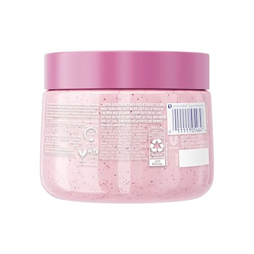 Dove Himalayan Salt & Rose Oil Body Scrub, Exfoliating & Nourishing Scrub 15 oz
