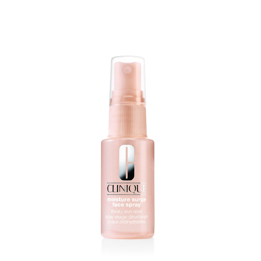 Clinique Moisture Surge Oil Free Face Spray Thirsty Skin Relief For Very Dry to Oily Combination Skin Types - Hydrating + Softening, 1 Fl Oz