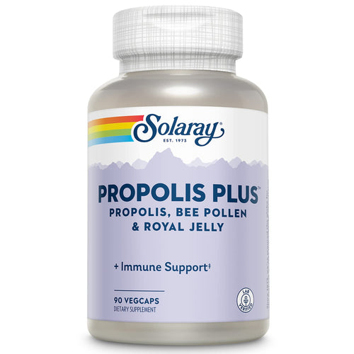 SOLARAY Propolis Plus - Immune Support Supplement, 90 VegCaps